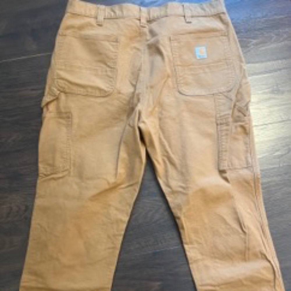 Carhartt Rugged Flex Relaxed Fit Duck Double-Front Utility Work Pant size 40x32 - Picture 2 of 9